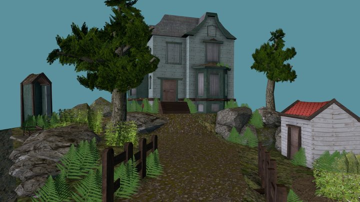 Dae_Diorama_GrandmasHouse 3D Model