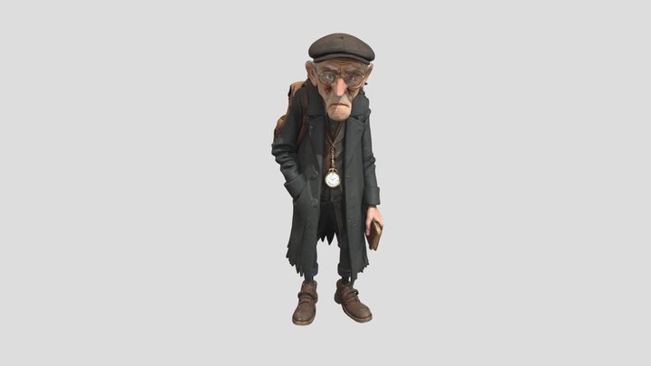 Time Traveler's Journey 3D Model