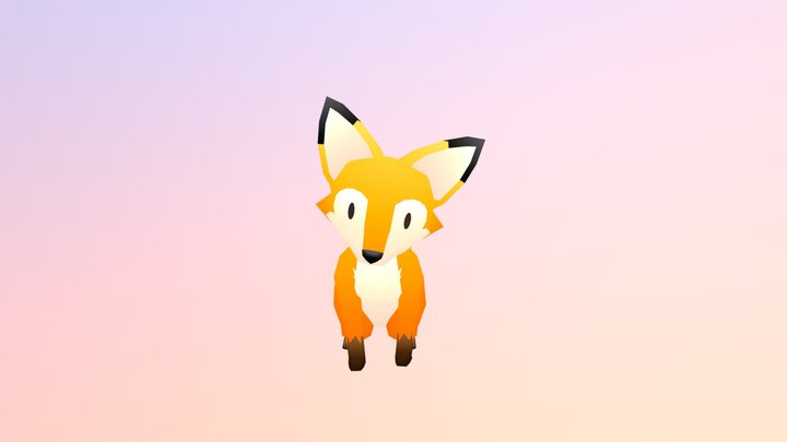 Fox 3D Model