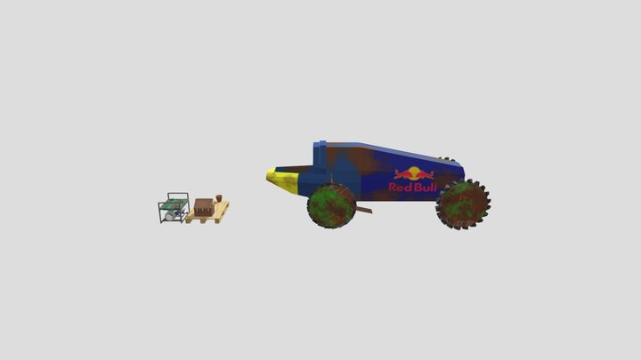 DAE 5 Finished props - Forest Loner 3D Model