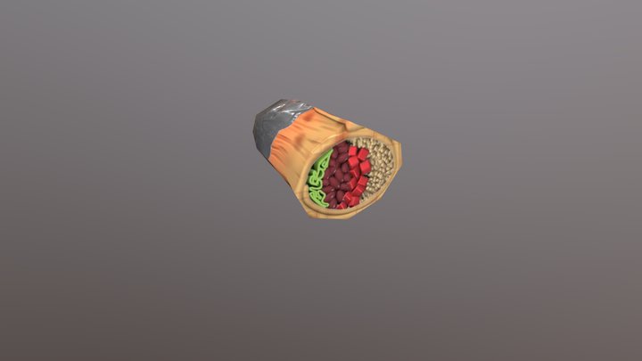 10_11_21_burrito_low 3D Model