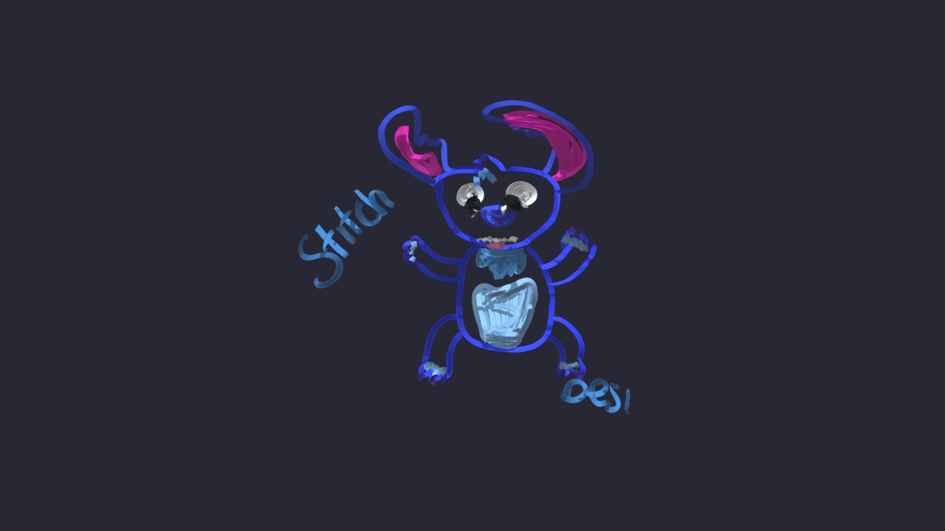 stitch - Download Free 3D model by mochme.dc [10f77b0] - Sketchfab