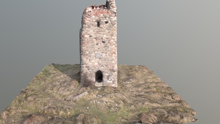 Башня Бисмарка (Bismark tower) 3D Model