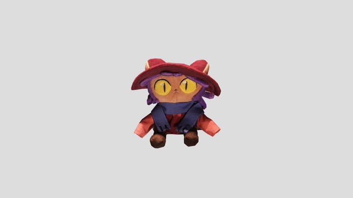 [OneShot] Niko Plush (Low Poly) 3D Model