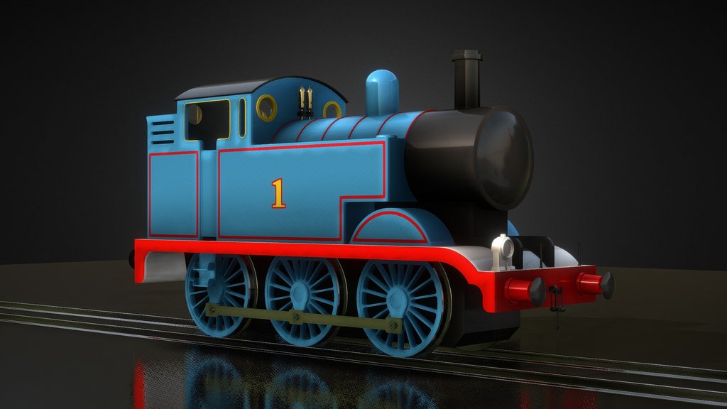 Thomas and friends - A 3D model collection by simon.baker (@simon.baker