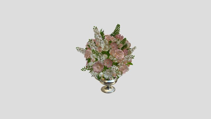 Flower Set 044 3D Model