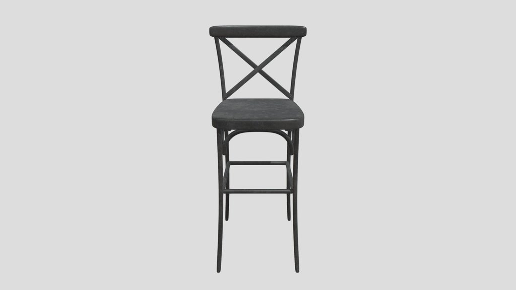 Industrial Style Bar Stool