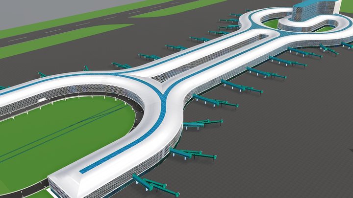 Aeroport 3D Model