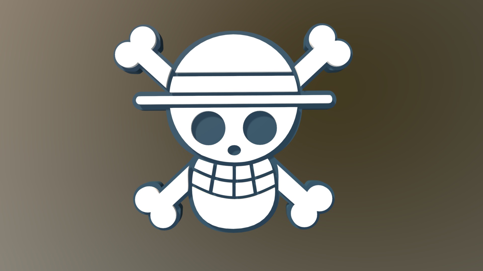 onepiece Logo - 3D model by w0124ei [10fe06f] - Sketchfab