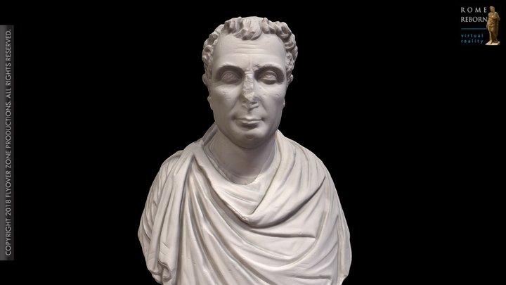3D rendering of Portrait of a Man