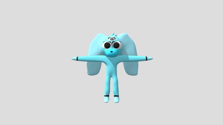 Oggup from care of puggo 6 3D Model