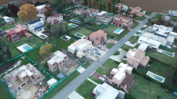 Barrio Pilarica 3D Model