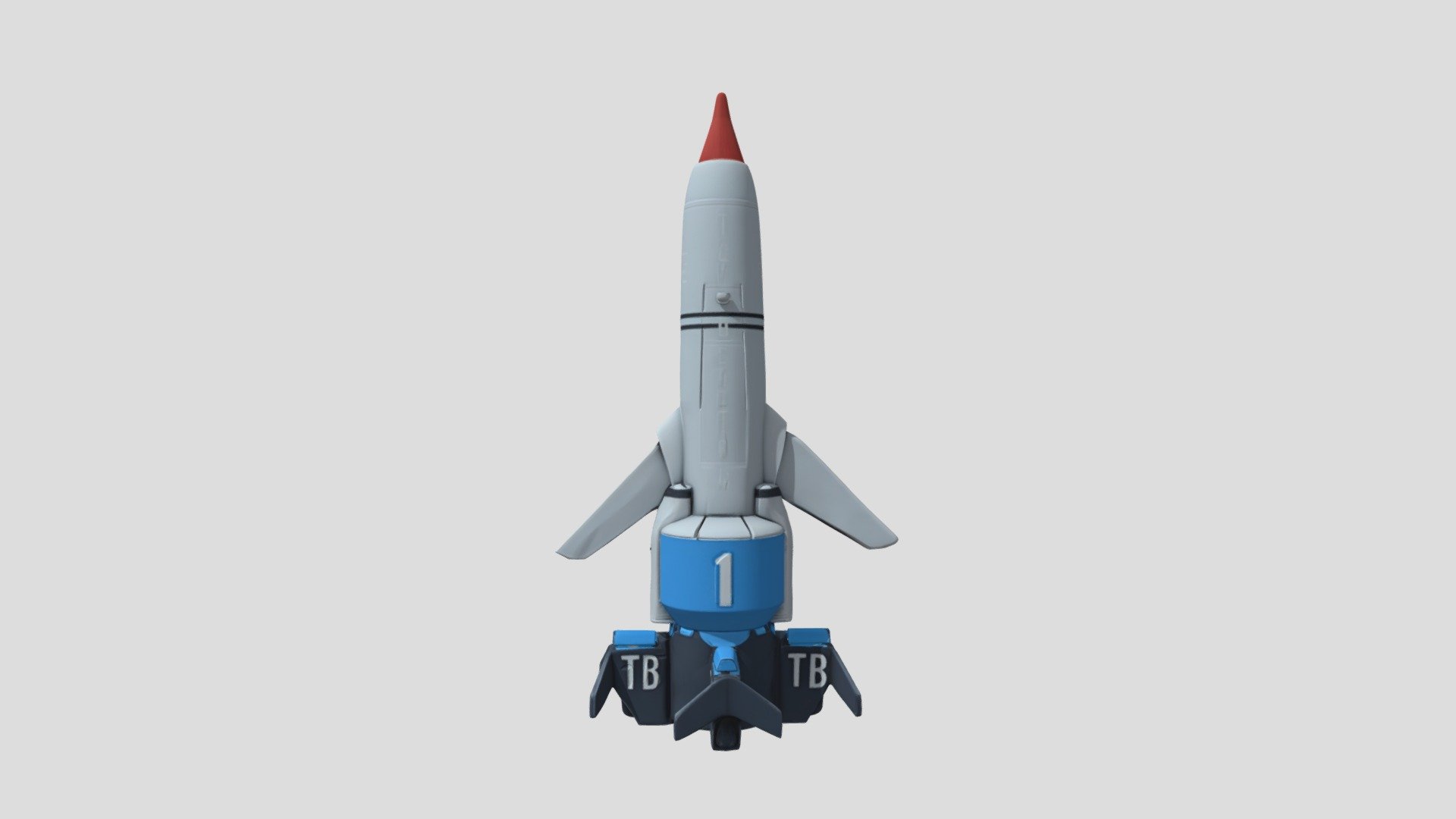 Thunderbird 1 - Download Free 3D model by Abdelrahman Elbaqsawi