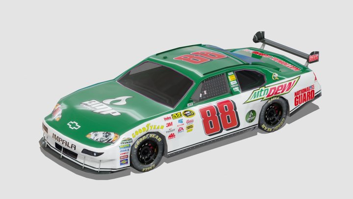 Chevy Impala National Guard NASCAR