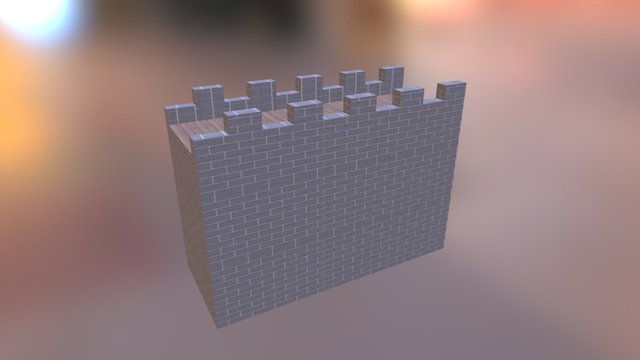 Stone Wall SF 3D Model
