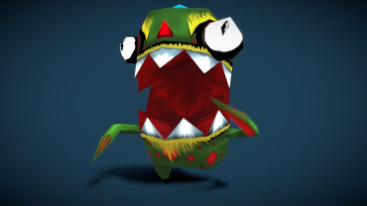 3DRT - Crazy micromonsters  - 01-02 3D Model