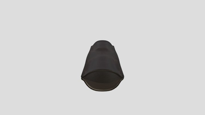 Leather knife sheath 3D Model