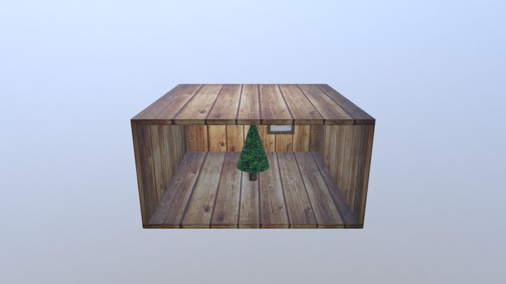 Christmas Cabin 3D Model