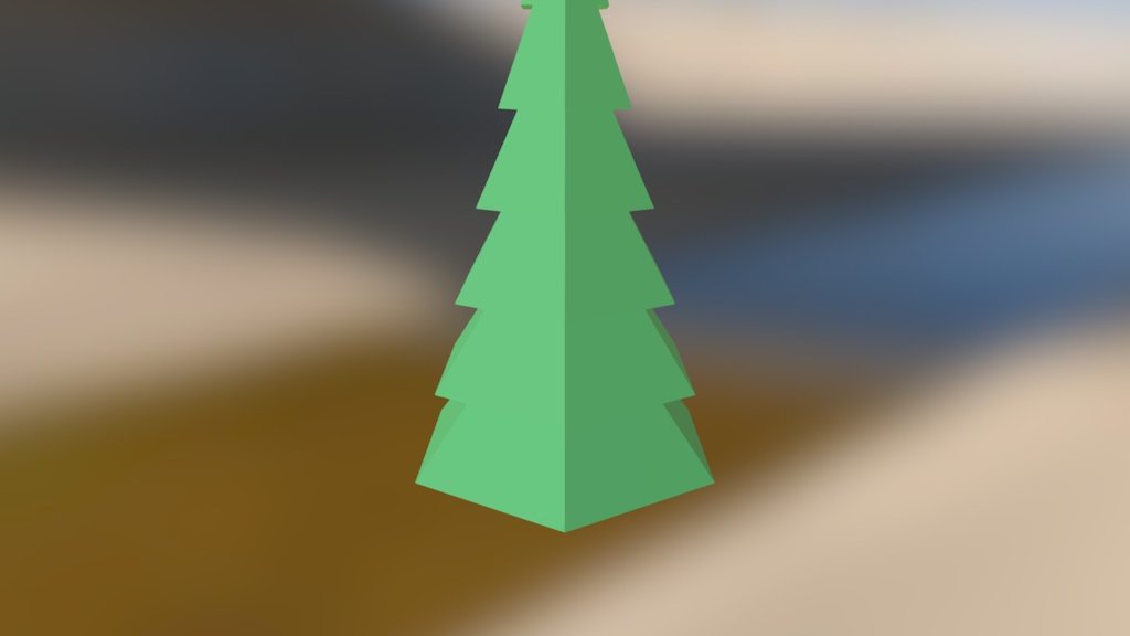 Low Poly Fir Tree