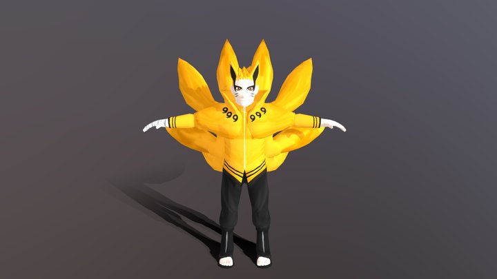 Naruto Barion 3D Model