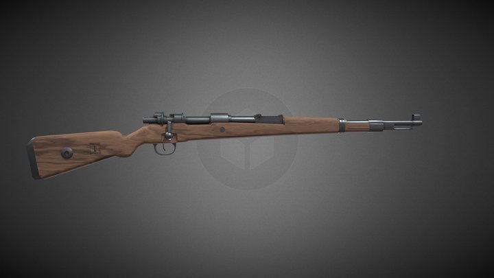Rifle  Kar98k 3D Model