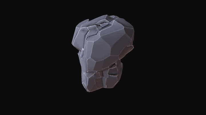 This is a rock. 3D Model