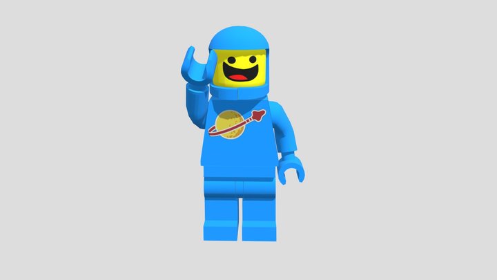 Benny - Lego Figure 3D Model