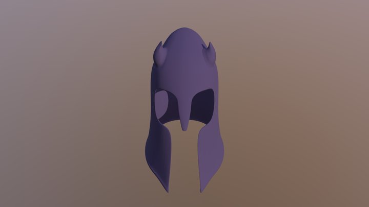 Capacete Maligno 3D Model