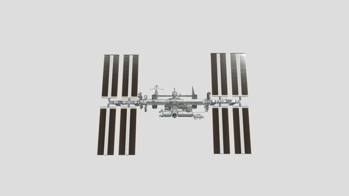 ISS_stationary 3D Model