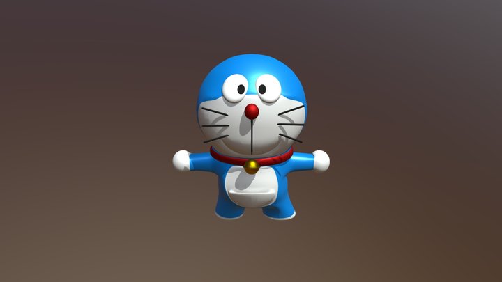 Doraemon 3D Model