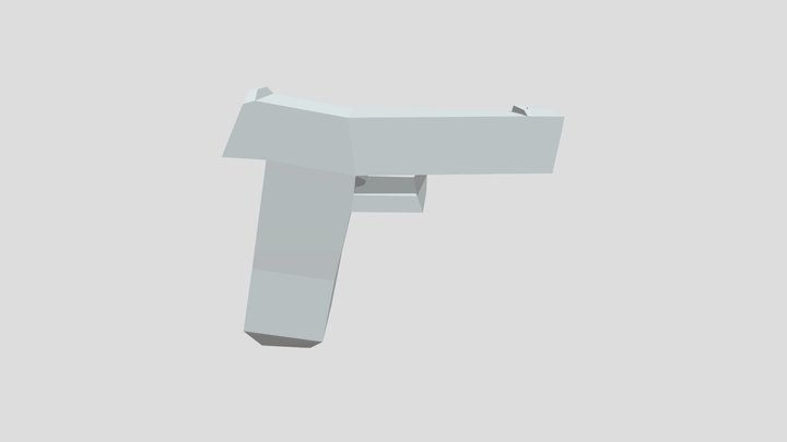 Gun Model 3D Model