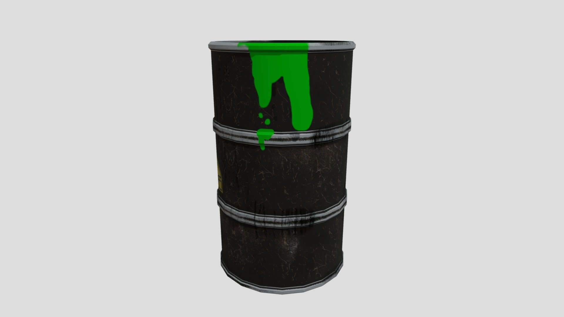metal barrel