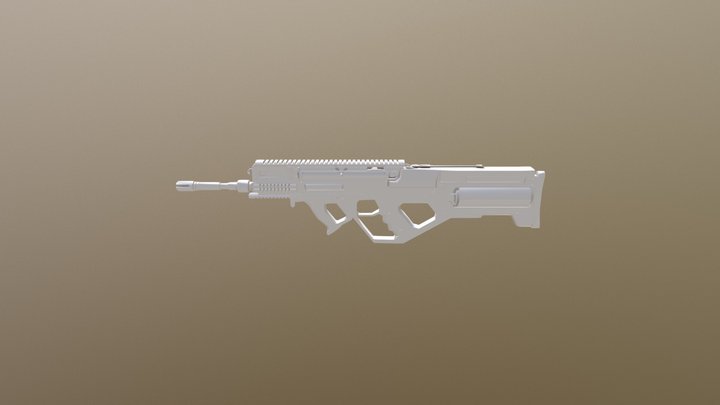 LiquidIndustries IRS Machine rifle (WIP) 3D Model
