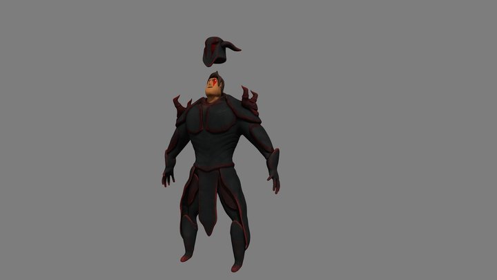 "The Dark Paladin" 3D Model