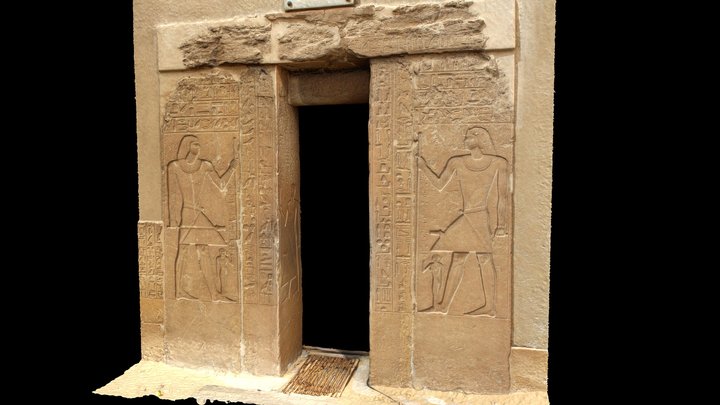 Tomb of Mereruka, Saqqara Egypt 3D Model