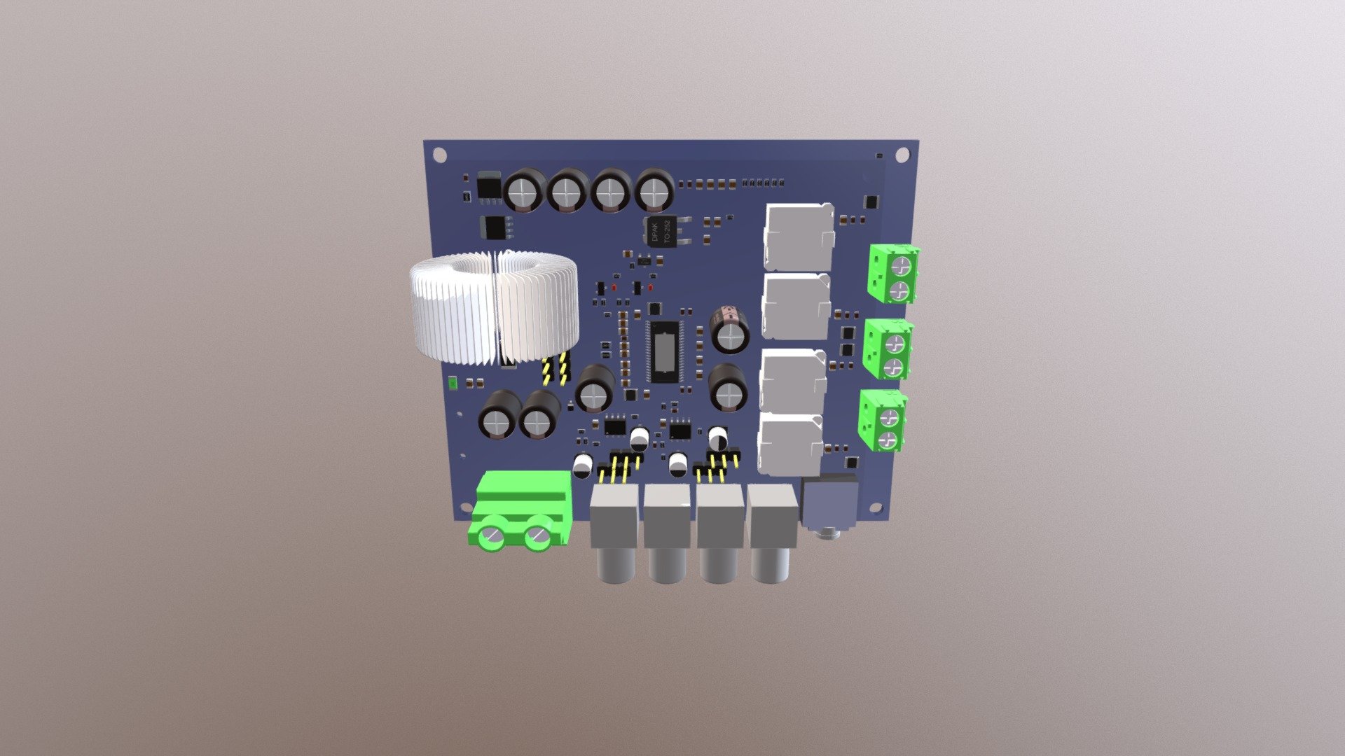 PCB AMP AUDIO