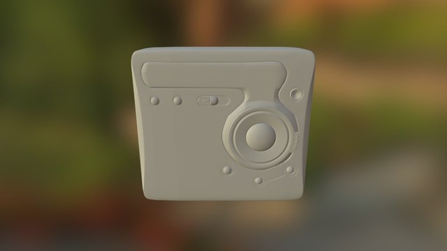 Mp3 HiPoly 3D Model