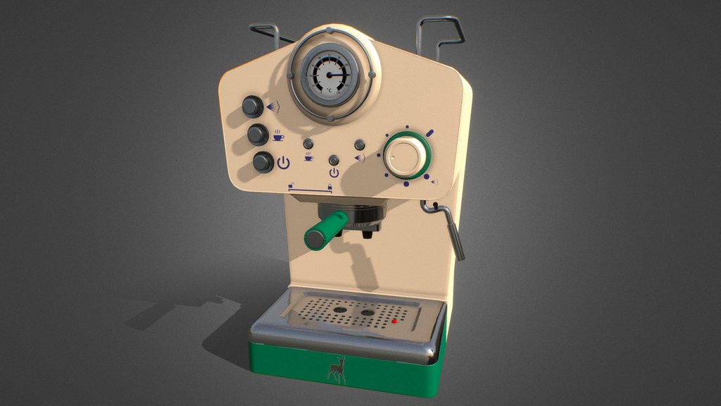 Coffee Machine with Milk Frother