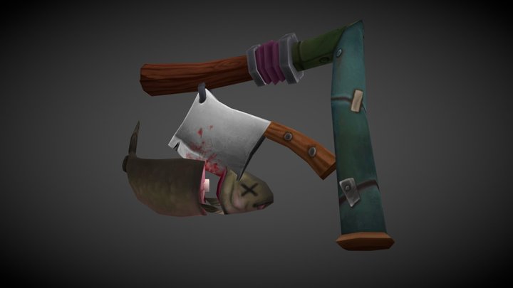 HearthSign - Goblin Fishmonger 3D Model