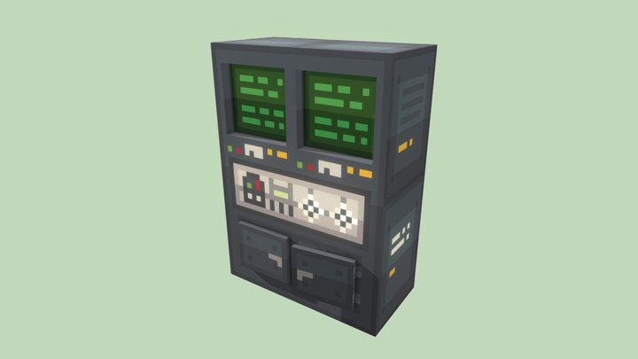 Server 3D Model