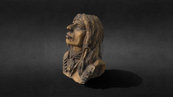 Busto Indio 3D Model
