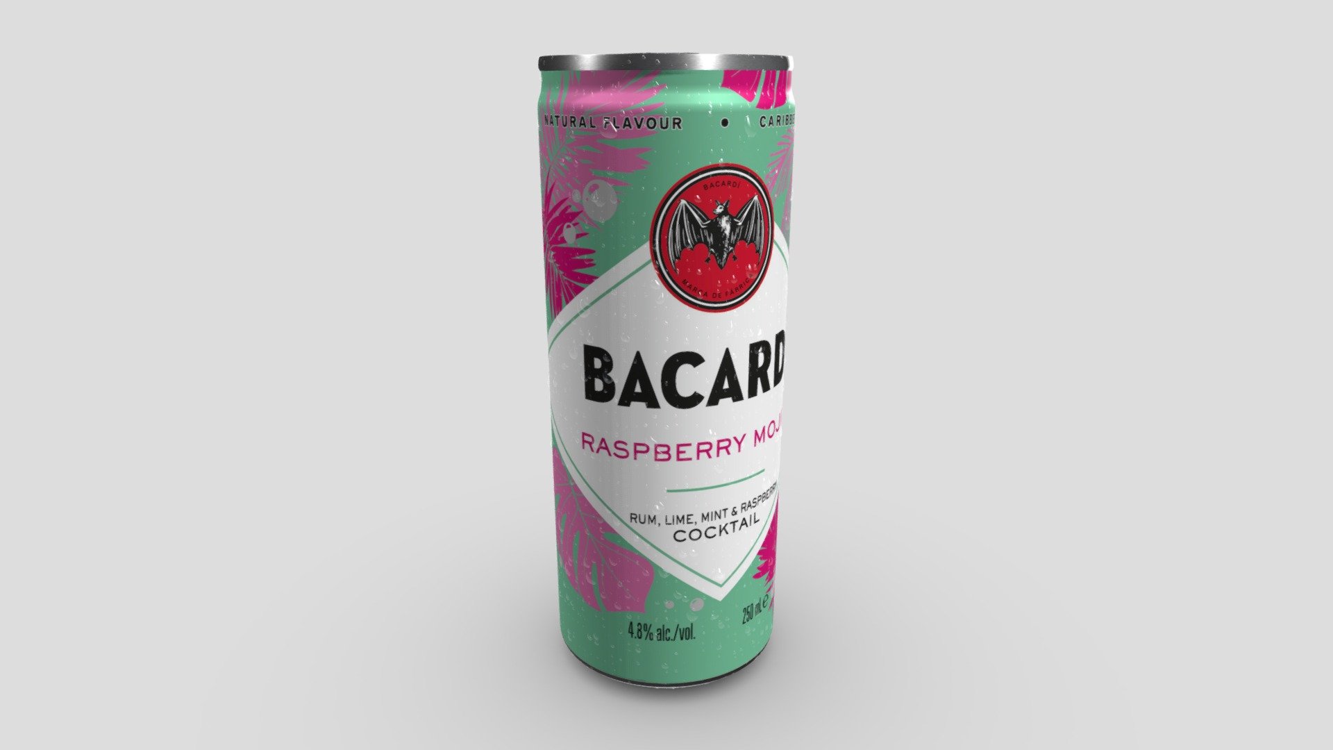 Bacardi Rasberry Mojito 3D model by mdsinteractive [11118b2] Sketchfab