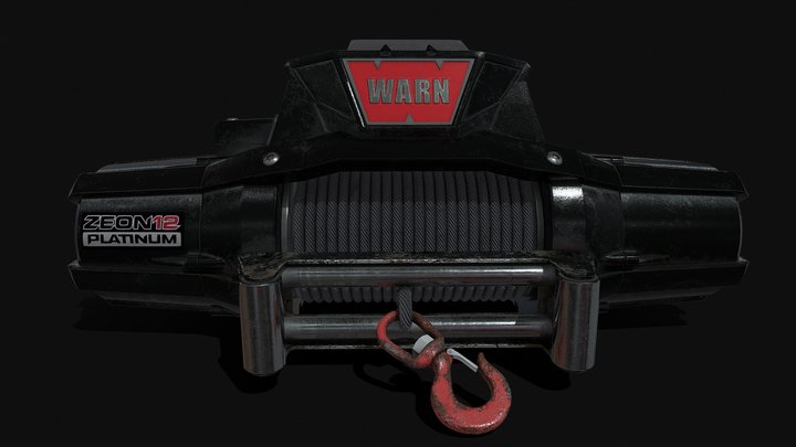 Winch 3D Model