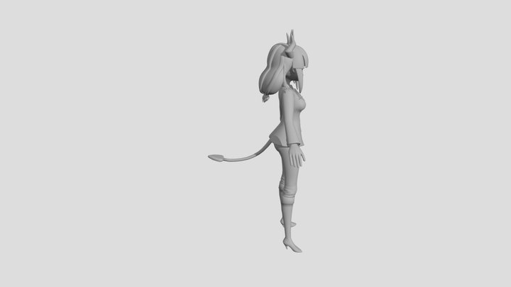 Lucifer(Helltaker) 3D Model