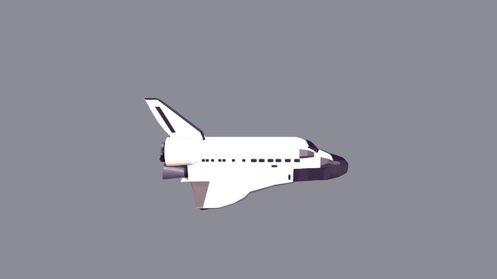 shuttle 3D Model