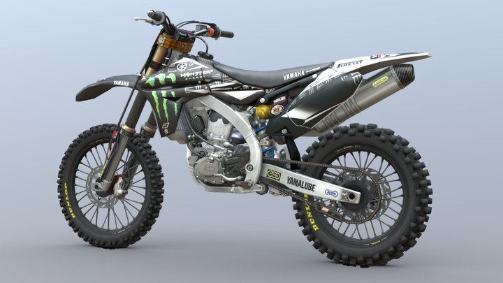 Yamaha YZ 450 F 2 3D Model