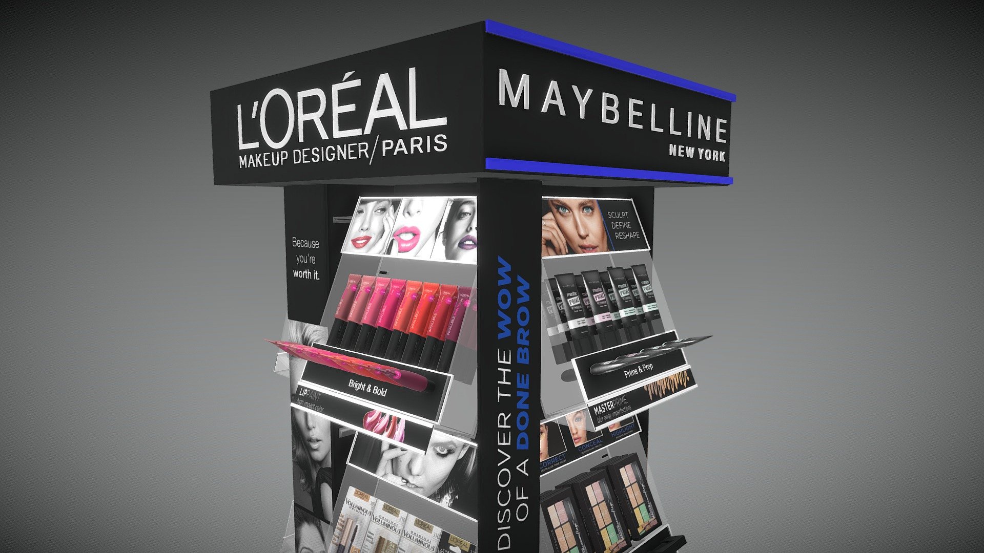 MAYBELLINE Macy's Tower 3D model by RO (ro_olvera) [11150d7] Sketchfab