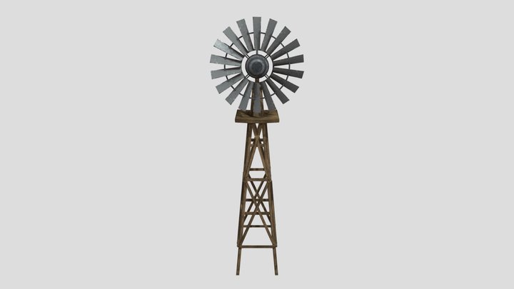 Windmill 3D Model