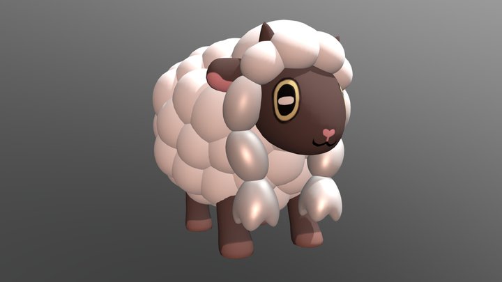 Wooloo 3D Model
