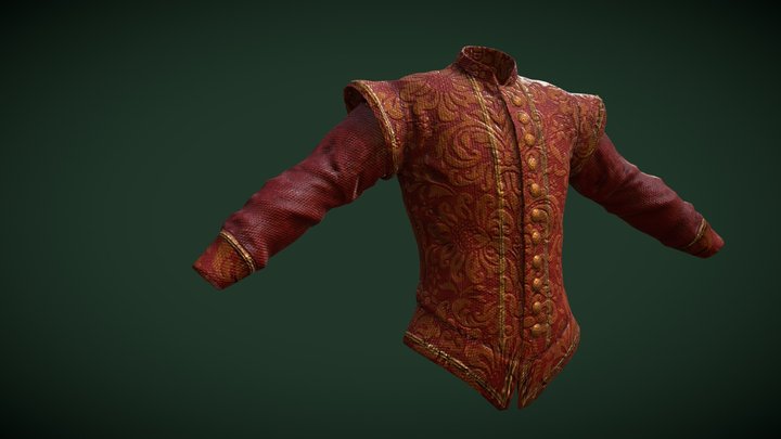 Century Doublet 3D Model
